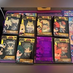 Funko Pop! Pin My Hero Academia First Set of 7